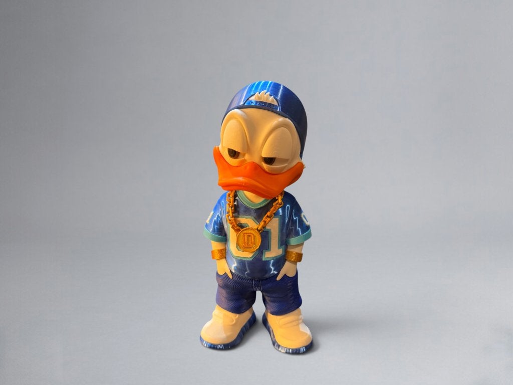 Donald Duck Urban Vibes – Street Style Figuur – 30 cm, Verzamelen, Ophalen of Verzenden, Nieuw, Fantasy