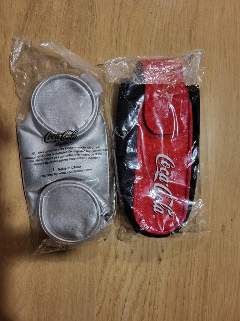 Coca-Cola etui en flessenhouder - Nieuw in verpakking, Ophalen of Verzenden, Nieuw, Gebruiksvoorwerp