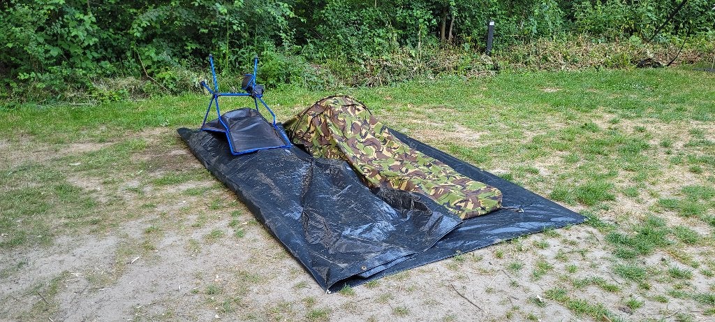 Carinthia enkelboogs bivakzak, maat L, Ophalen of Verzenden, Zo goed als nieuw