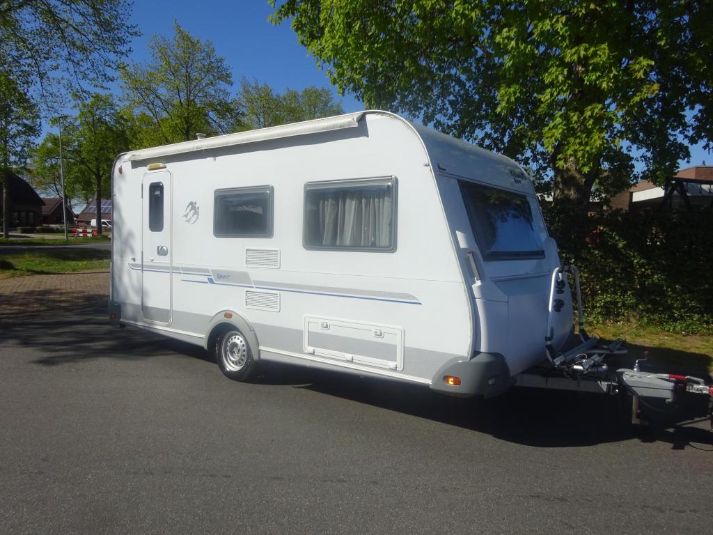 Knaus Sport 420 QD met Mover, Bedrijf, Treinzit, 750 - 1000 kg, 4 tot 5 meter