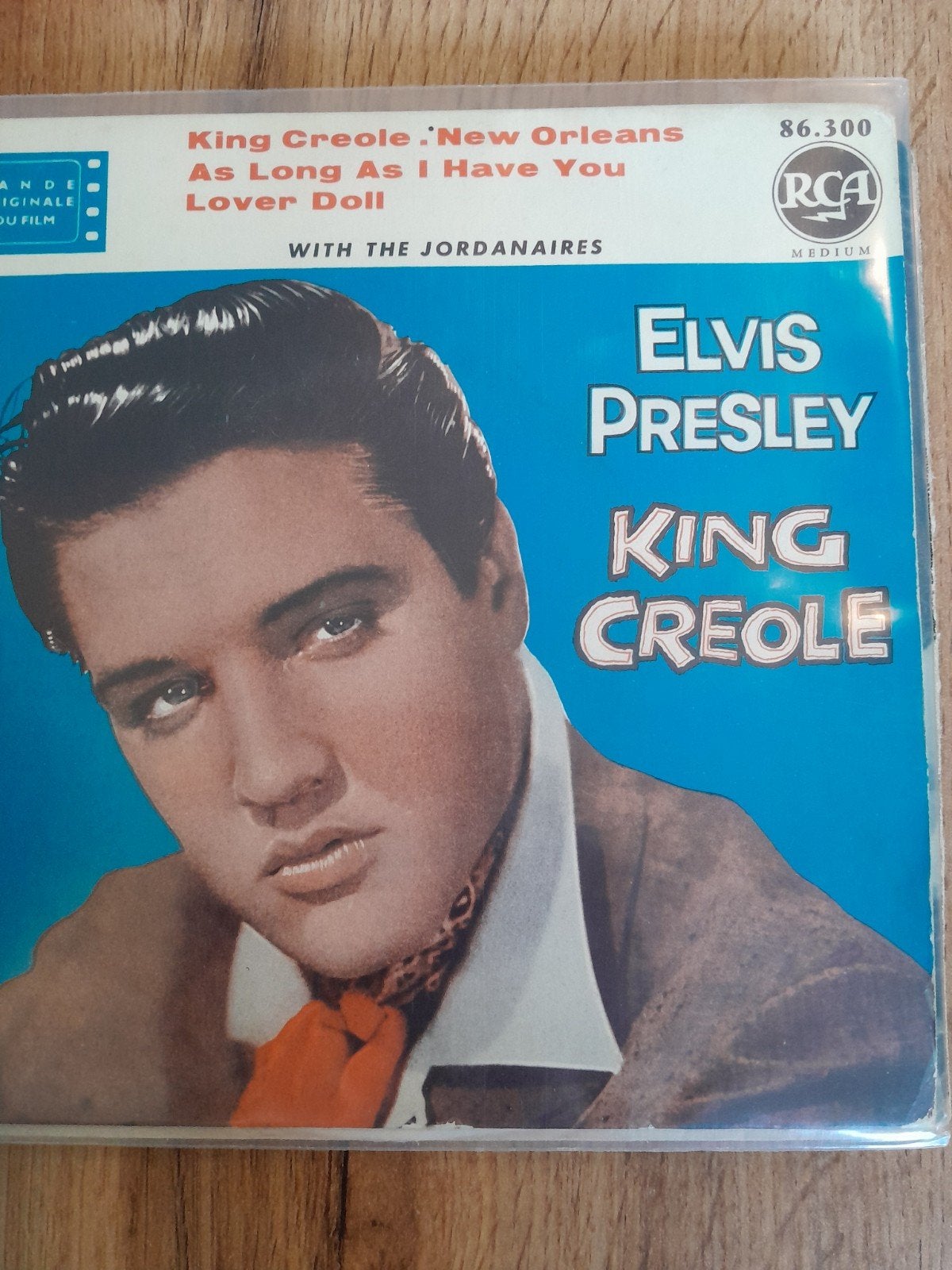 elvis presley 7inch king creole, Ophalen of Verzenden, Zo goed als nieuw, Pop