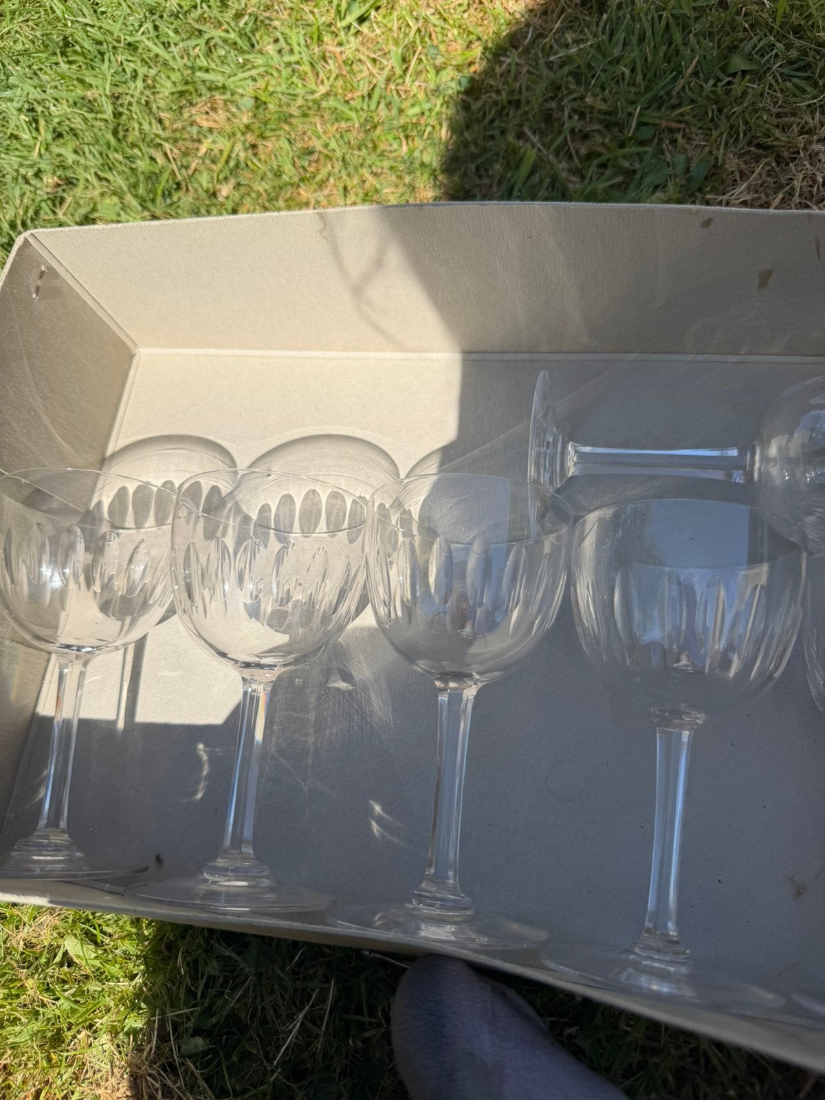 Cristale glazen, Verzamelen, Glas en Borrelglaasjes, Ophalen of Verzenden, Zo goed als nieuw, Overige typen