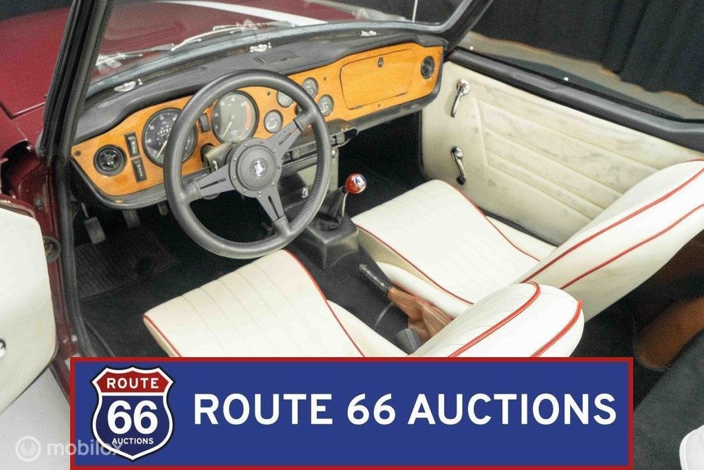 Triumph TR6 | 1971 | Route 66 Auctions, Overige carrosserieën, Triumph, Zwart, Bedrijf