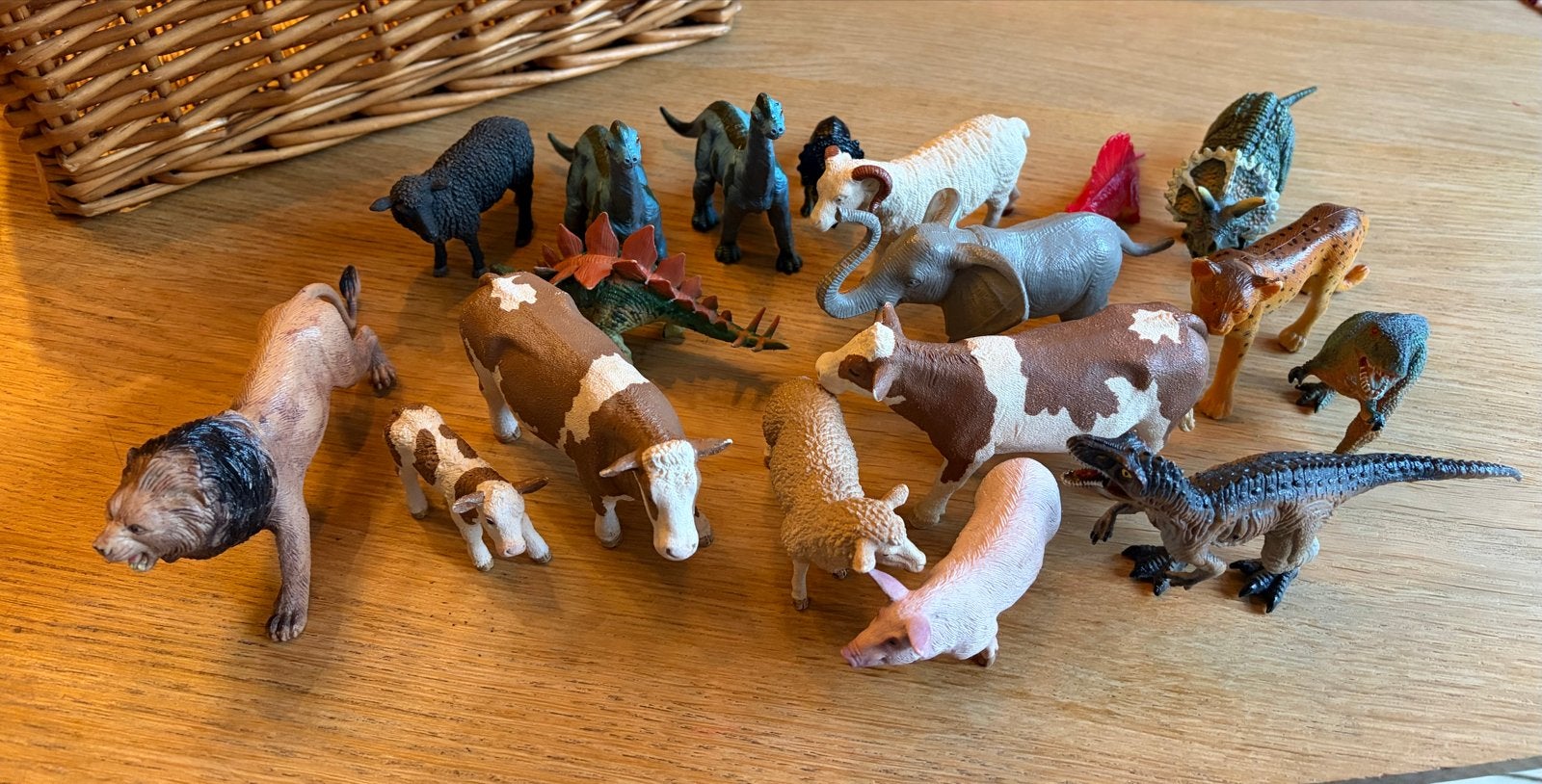 Grote collectie speelgoed dierenfiguren (boerderij, jungle,, Ophalen of Verzenden, Gebruikt