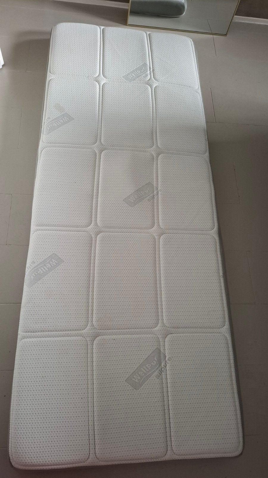 Wellpure silpure matras 80x200x10, Ophalen of Verzenden, Eenpersoons, 80 cm