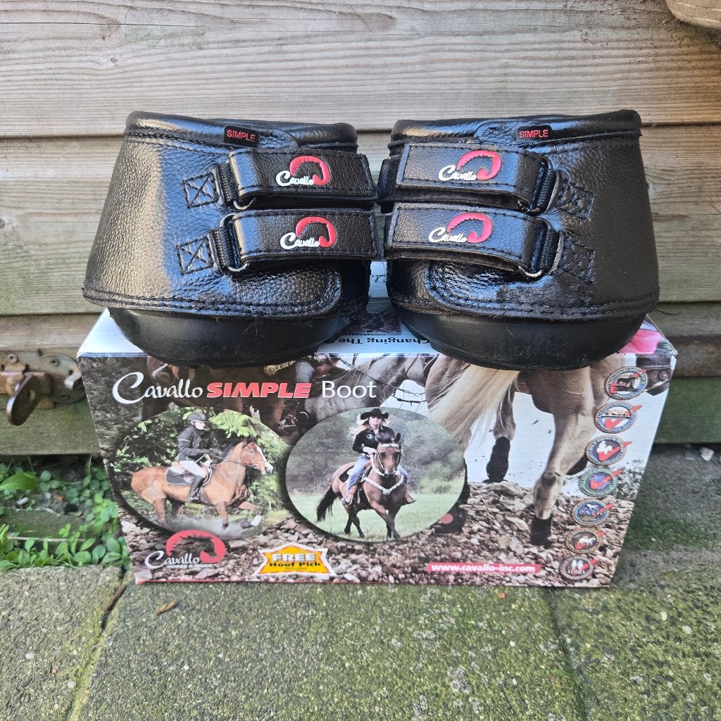 Hoefschoenen, Cavallo simple boots maat 3, Dieren en Toebehoren, Ophalen of Verzenden, Zo goed als nieuw, Overige disciplines
