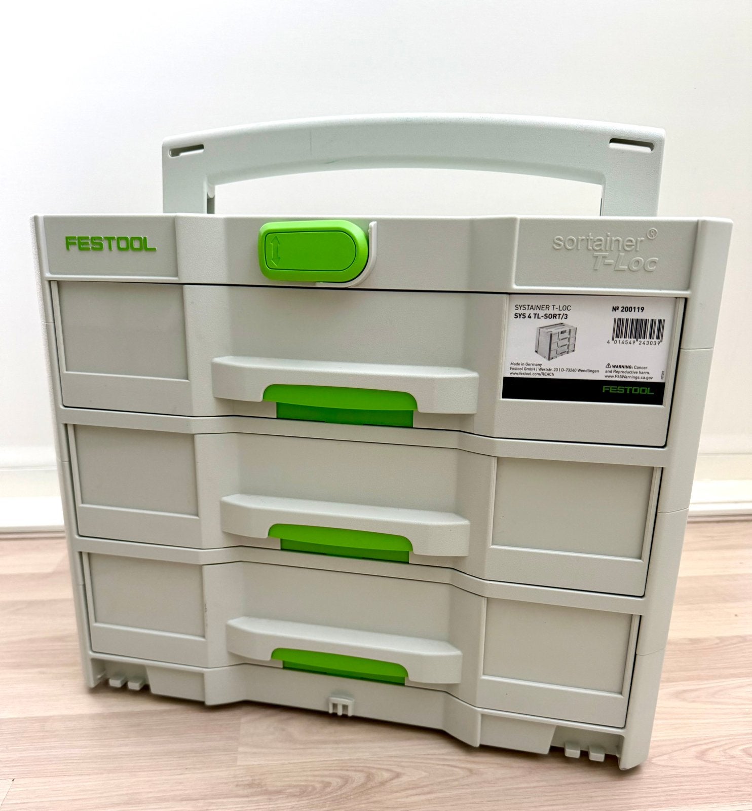 Festool Systainer T-Loc SYS 4 TL-SORT/3 Sortainer