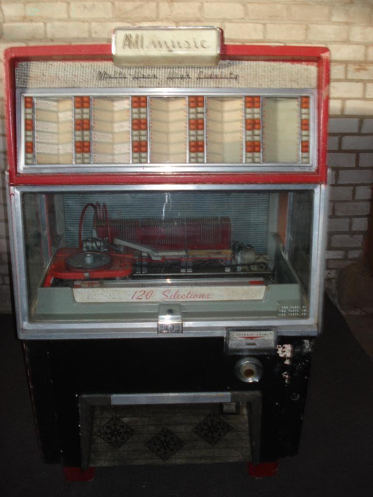 Jukebox Project Ami F 120 mooie basis 1954, Ophalen, Gebruikt, 1950 tot 1960, Ami