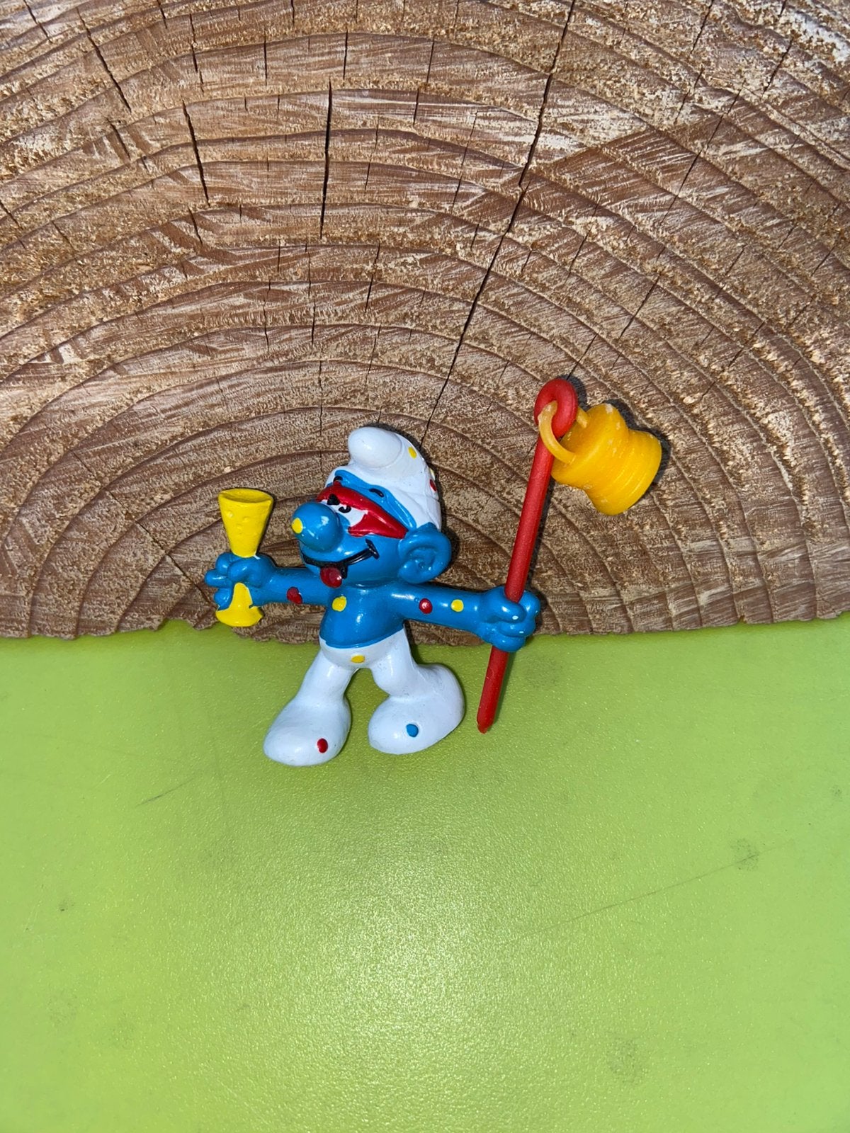 Smurfen carnaval smurf, Ophalen of Verzenden, Gebruikt