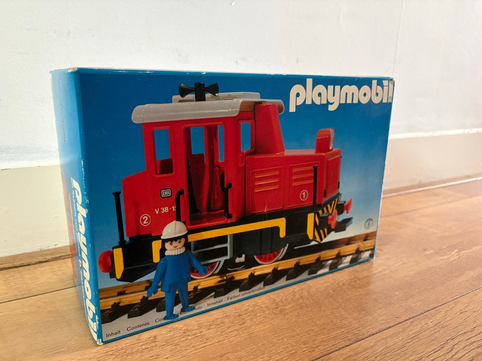 Playmobil Diesel Locomotief Art.Nr. 4050 - Nieuw in doos, Ophalen, Complete set, Voertuig, Nieuw