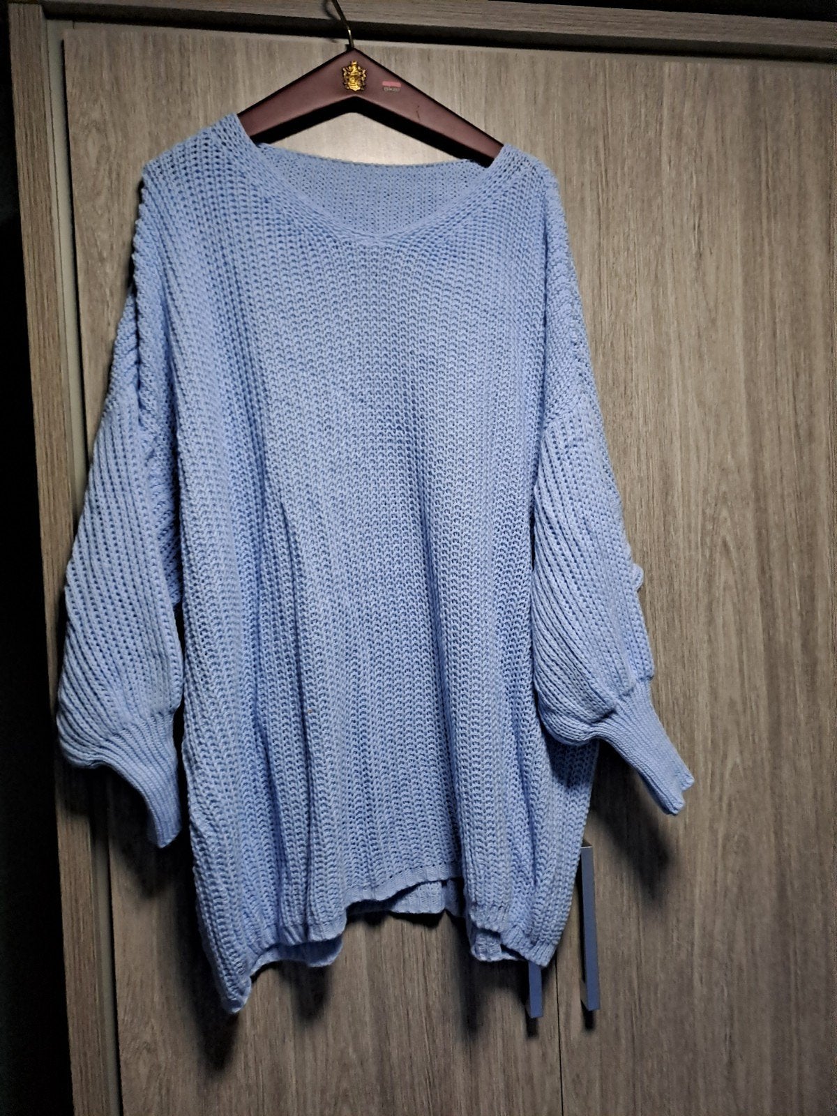 Trui maat 50/52, Made in Italy, Blauw, Trui of Vest, Nieuw