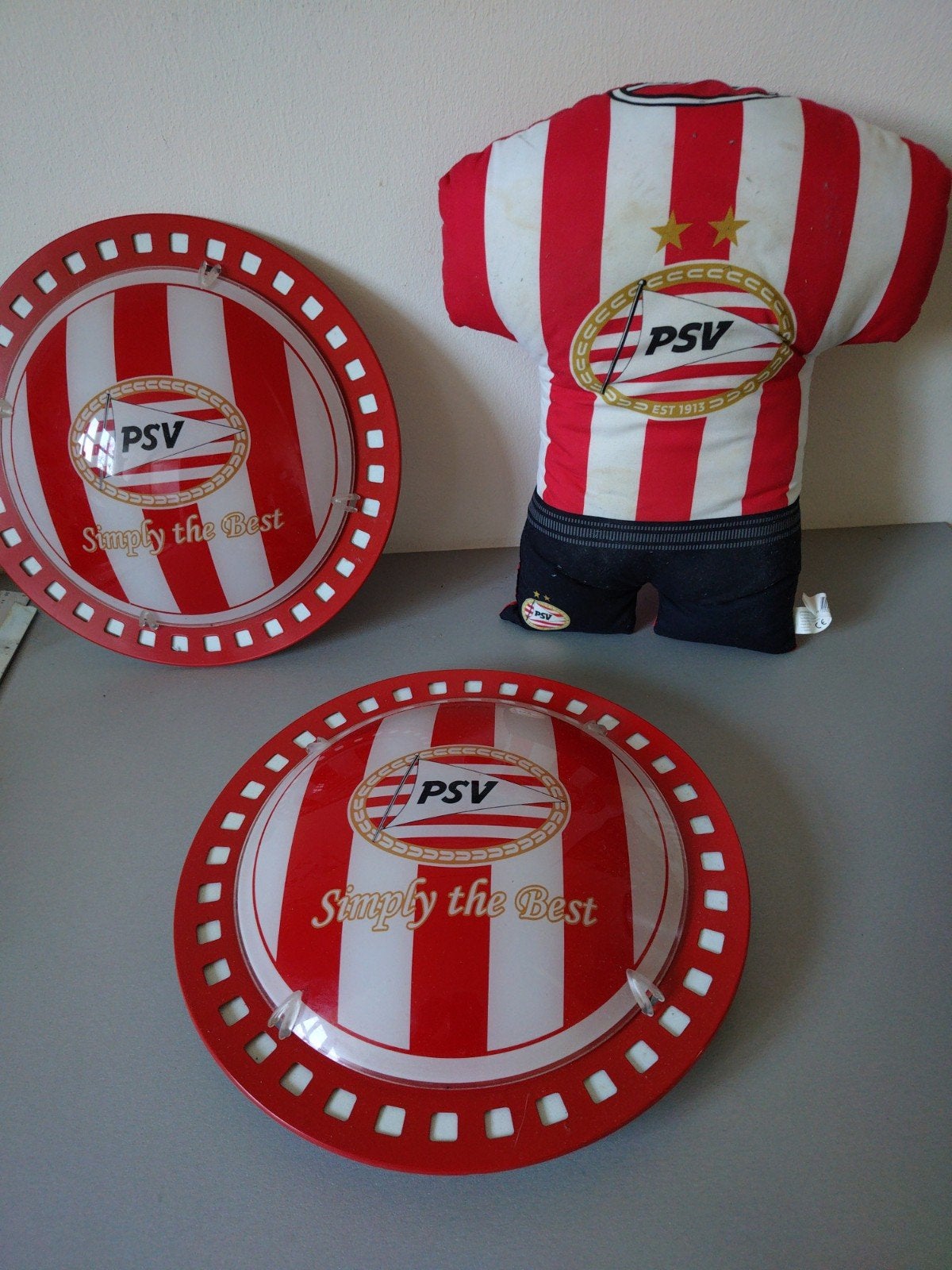 PSV plafondlampen en kussen - Simply the Best, Ophalen, Gebruikt, PSV, Overige typen