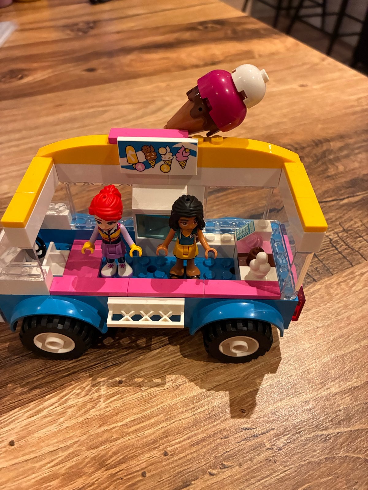 LEGO IJsco Kar met Poppetjes, Ophalen of Verzenden, Zo goed als nieuw, Overige merken