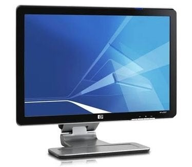 2x HP w2207 22 inch breedbeeld LCD-monitor, Computers en Software, Ophalen, Gebruikt, In hoogte verstelbaar, Full HD