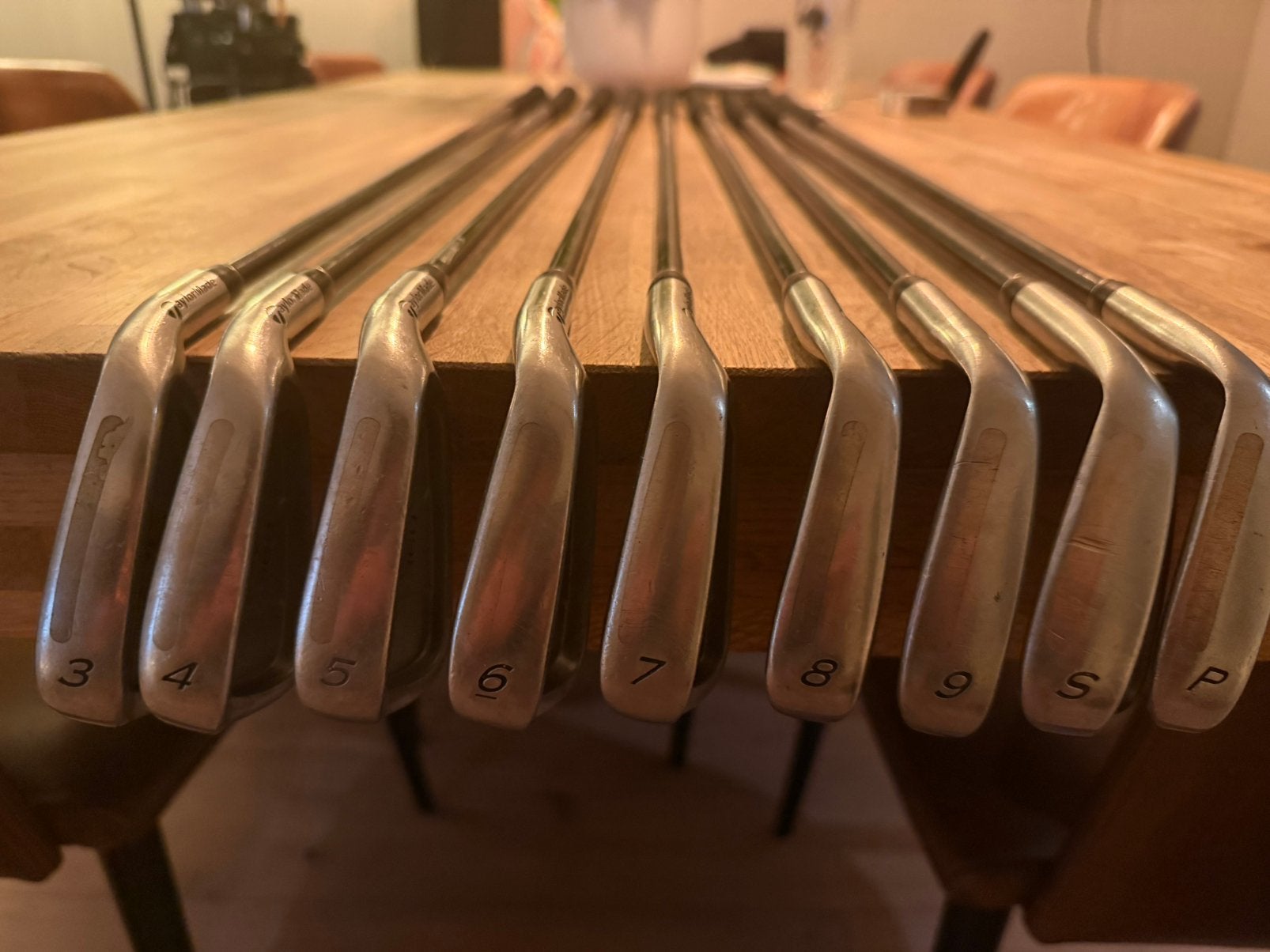 TaylorMade IJZERSET 3 t/m P + S | Regular Flex | Goede staat, Ophalen, Gebruikt, Set