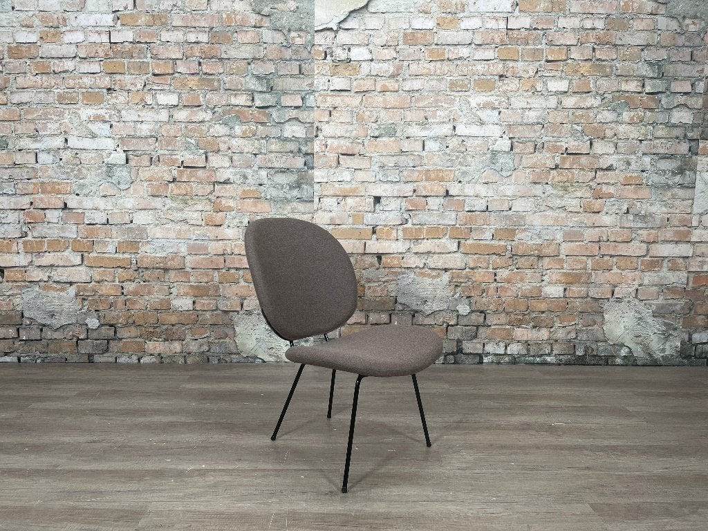 Gispen Kembo 301 Easy Chair bruingrijs bij TheReSales, Ophalen, Minder dan 75 cm, Design, Zo goed als nieuw