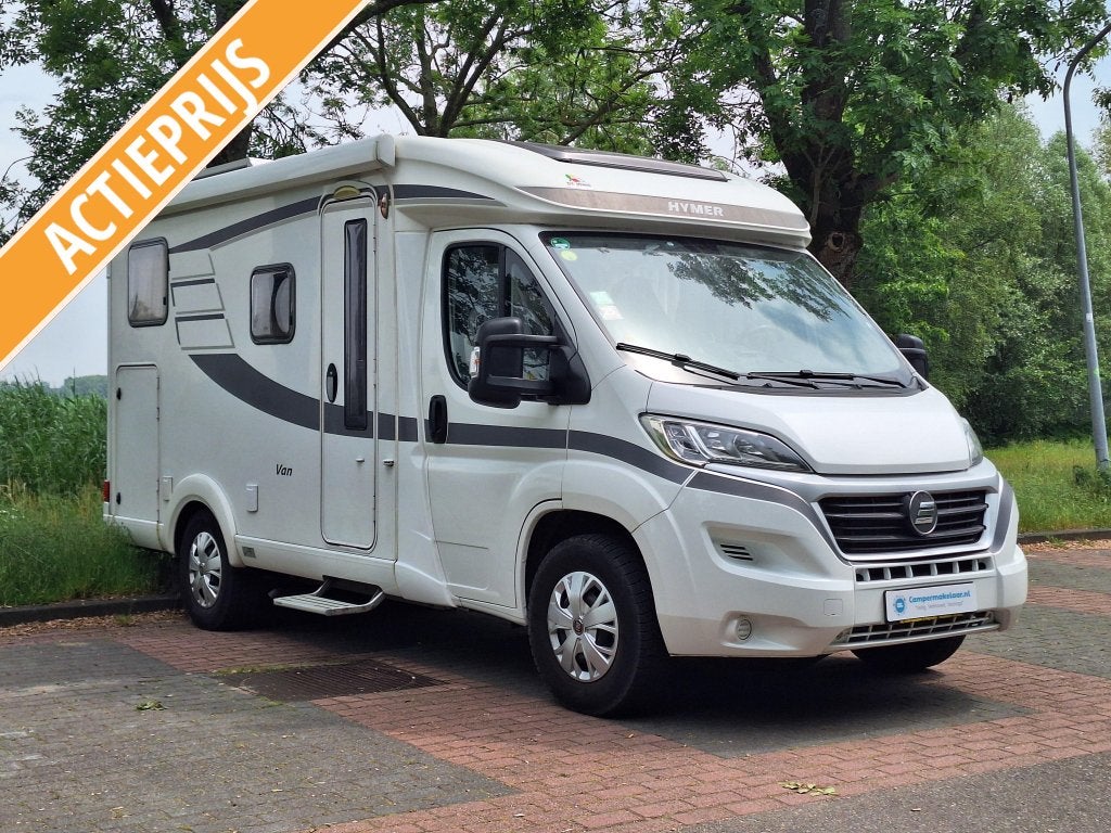 Hymer Van 374 met lengtebedden, Automaat, Ringverwarming, Fiat, Tot en met 2