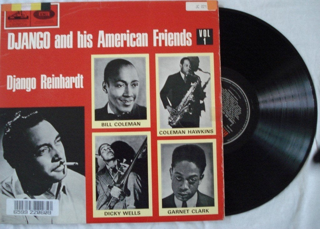 Django Reinhardt - Django and his American Friends vol. 1, LP, Gebruikt, Ophalen of Verzenden, 12 inch