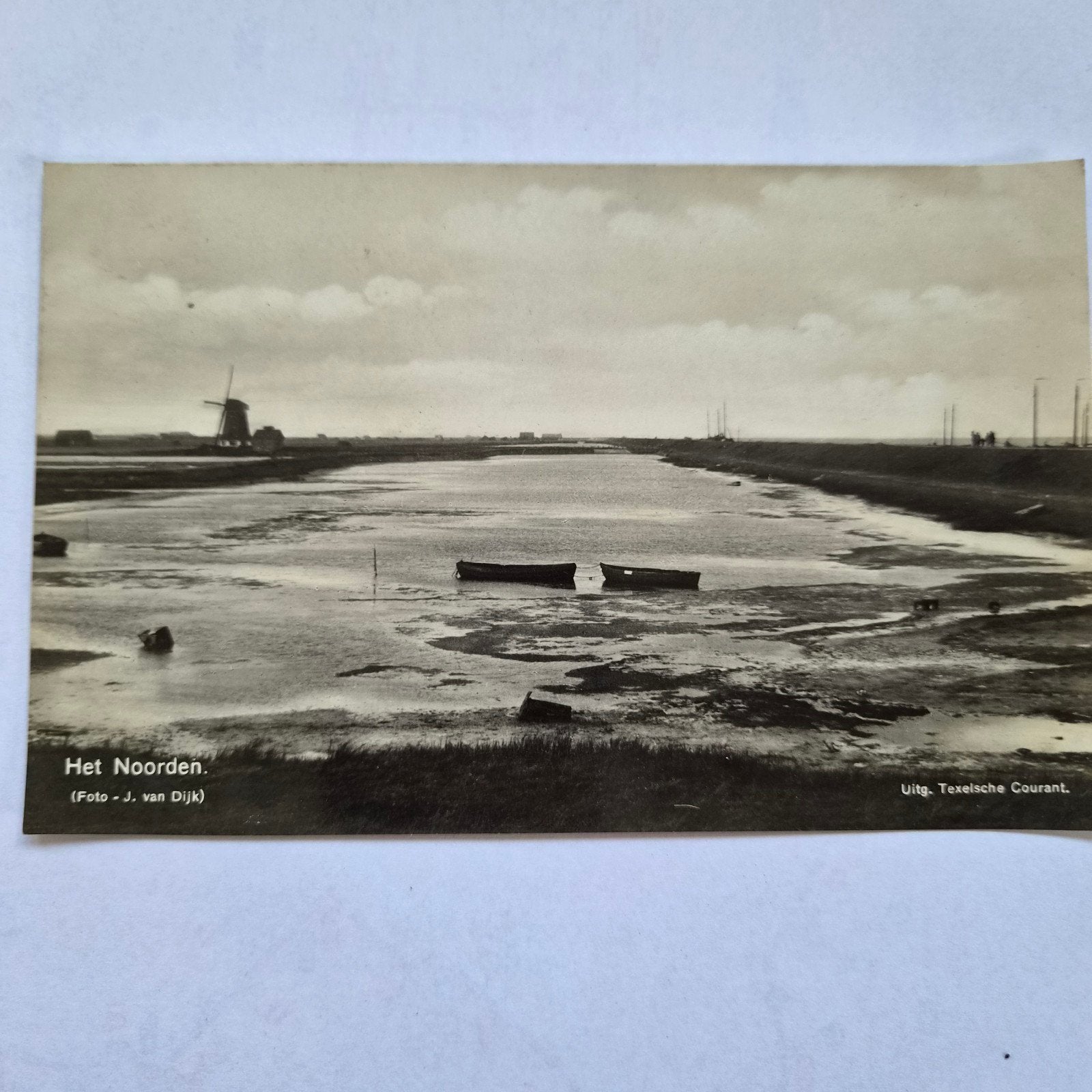 Het Noorden (Texel) - J. van Dijk, Verzenden, Voor 1920, Ongelopen, Waddeneilanden