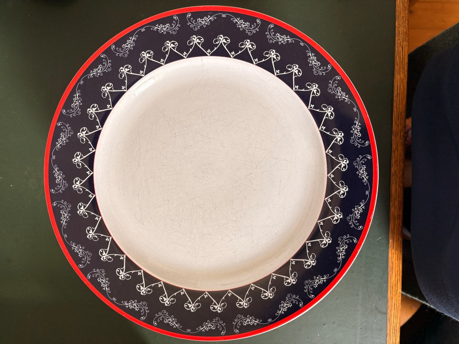 Typisch Hollands borden met mooie decoratie, Ophalen, Gebruikt, Overige merken, Keramiek