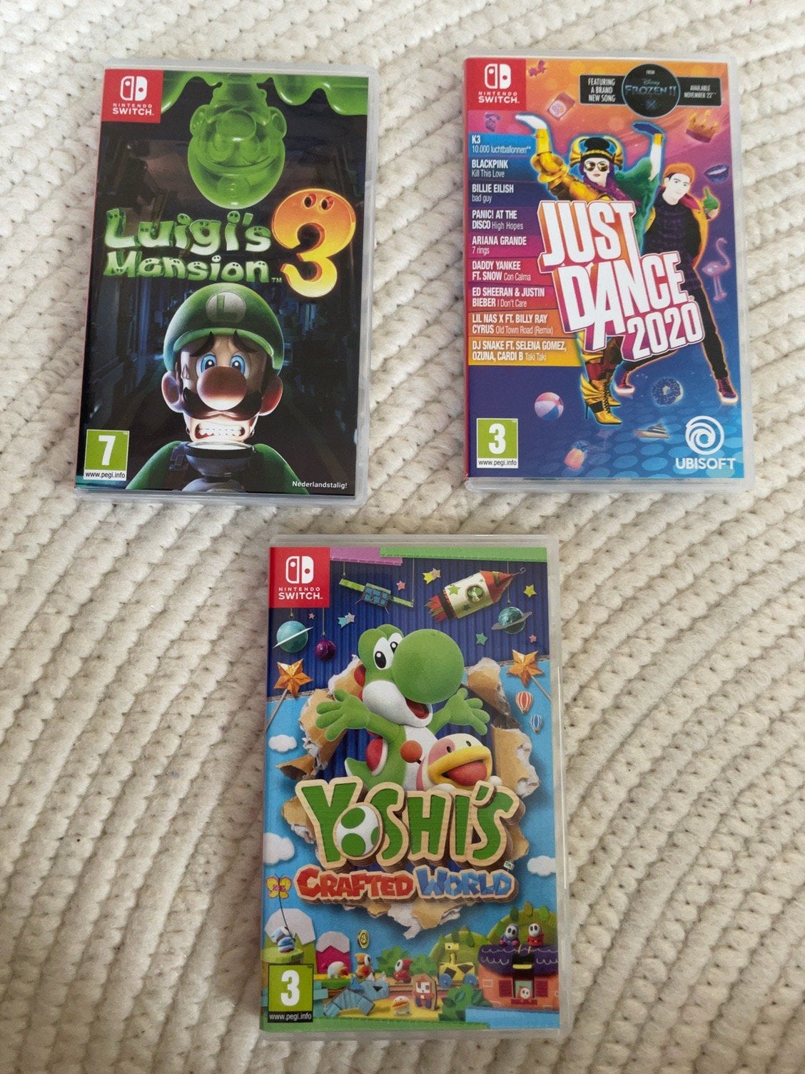 Nintendo Switch Games Bundel, Spelcomputers en Games, Games | Nintendo Switch, Zo goed als nieuw, Avontuur en Actie, 3 spelers of meer