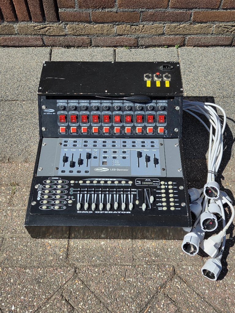 Showtec Led Operator controller / Eurolite DMX lichtsturing, Ophalen, Gebruikt, Overige typen