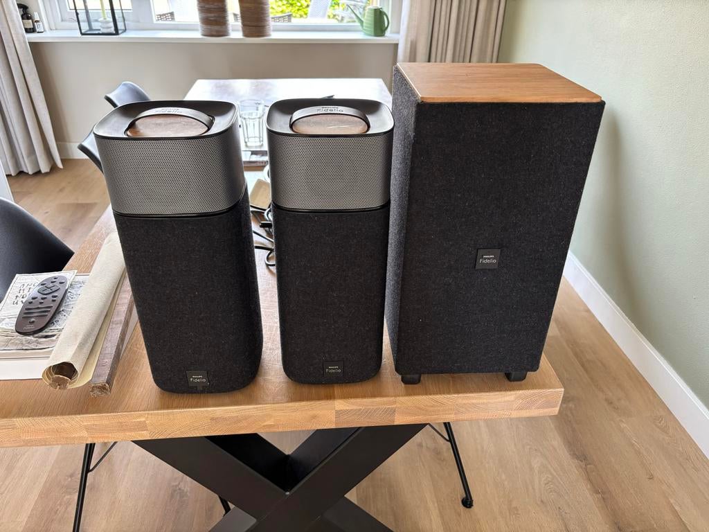 Philips Fidelio E5 - Krachtig geluid, elegant design, Ophalen, Zo goed als nieuw