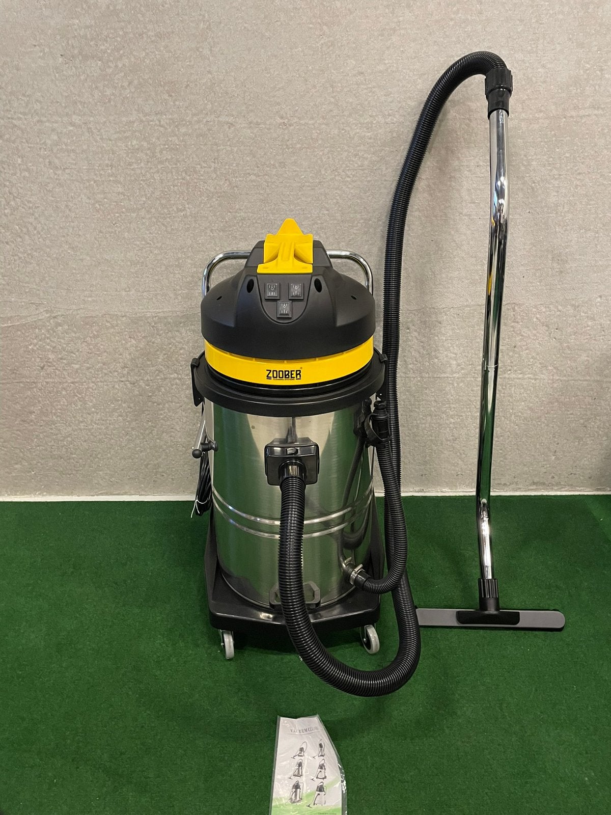Nieuwe Zoober 3000 watt industriële nat en droog stofzuiger, Ophalen, Nieuw, 2000 watt of meer, Zoober
