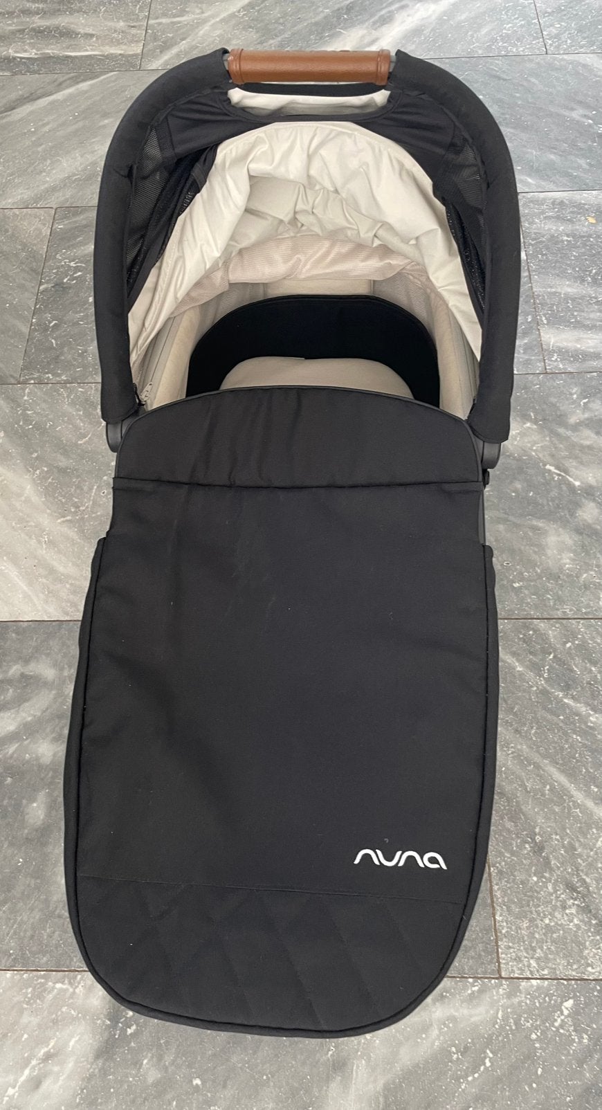 Nuna MIXX next reiswieg Thunder, Zo goed als nieuw, Met reiswieg, Ophalen, Kinderwagen