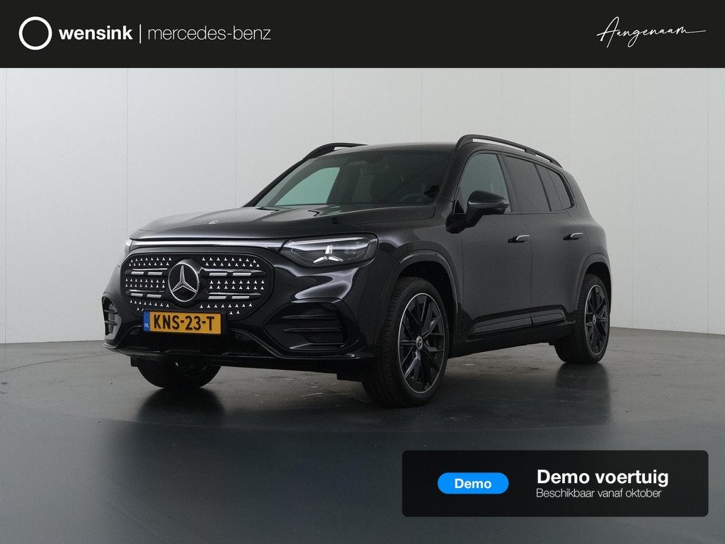 Mercedes-Benz GLB 250+ Business Solution AMG 85.5 kWh | Prem, Auto's, Mercedes-Benz, 2095 kg, Achterwielaandrijving, Zwart, 607 km