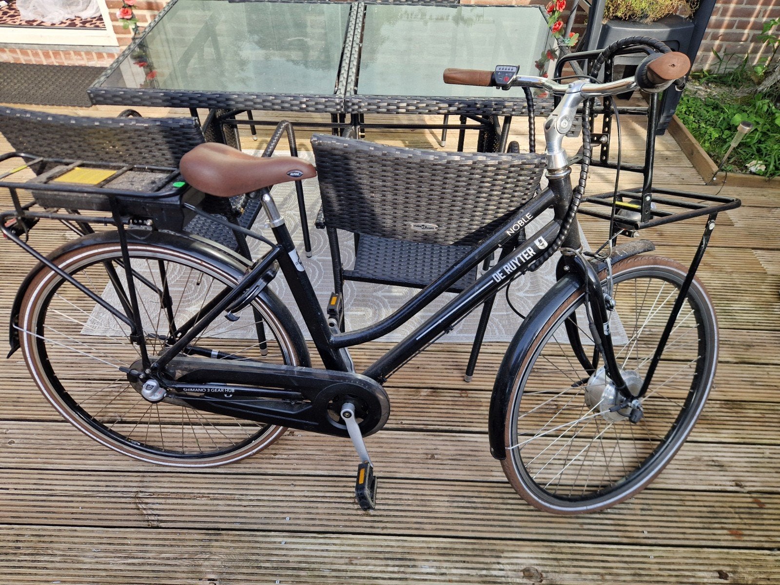 De Ruyter Noble damesfiets - accu defect, Versnellingen, Trommelrem, Ophalen, Overige merken
