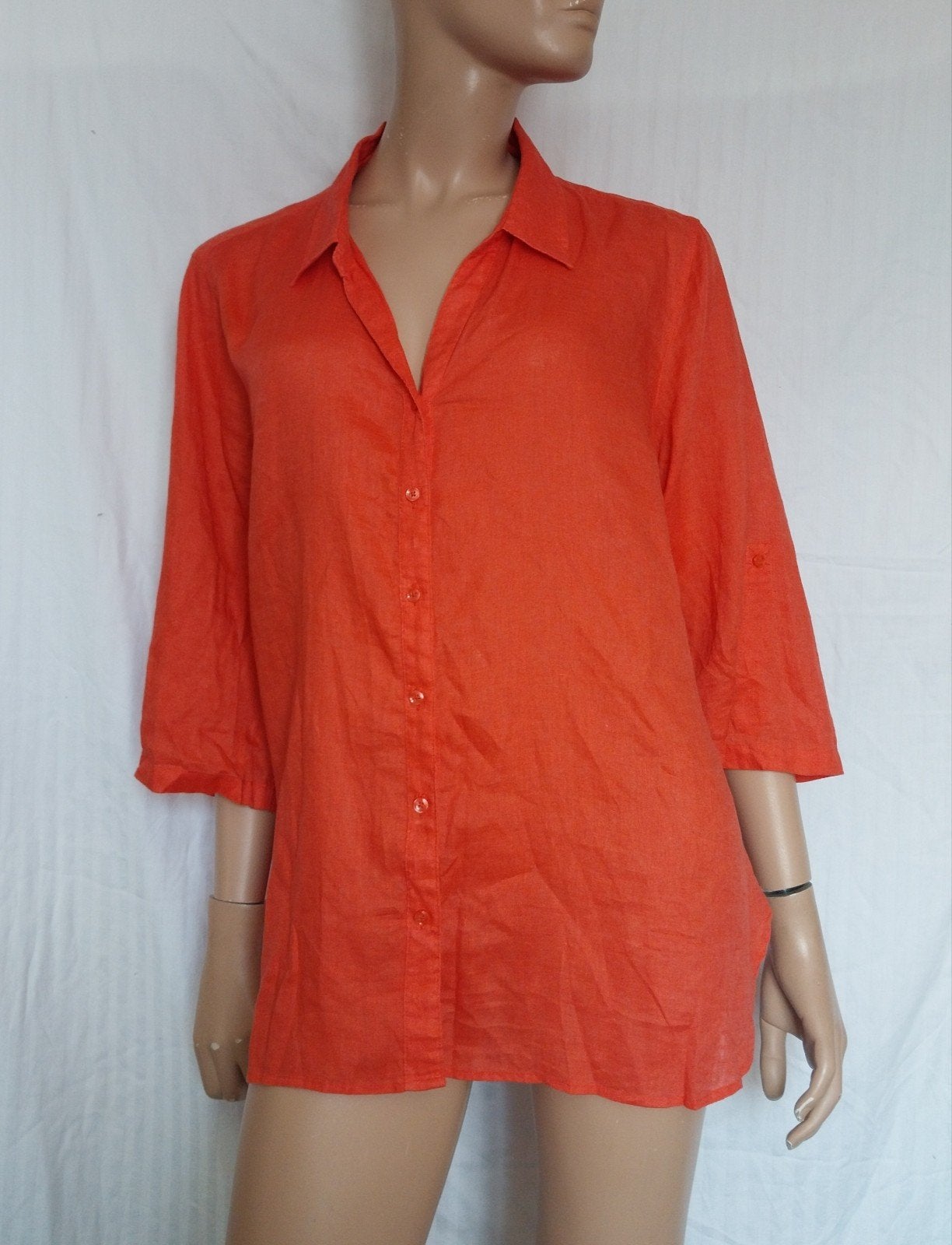 GALERIA LINNEN Blouse,  Maat 44, Kleding | Dames, Ophalen of Verzenden, Zo goed als nieuw, Maat 42/44 (L), Overige kleuren
