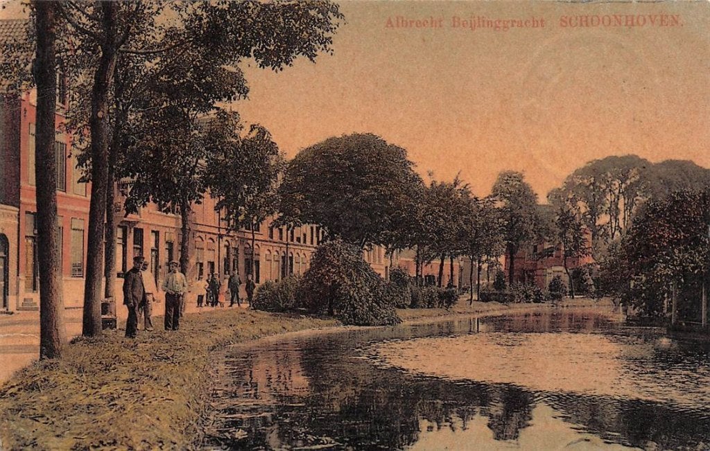 702-426-015 Albrecht Beijlinggracht Schoonhovenj De Gruijter, Verzamelen, Verzenden, Voor 1920, Zuid-Holland