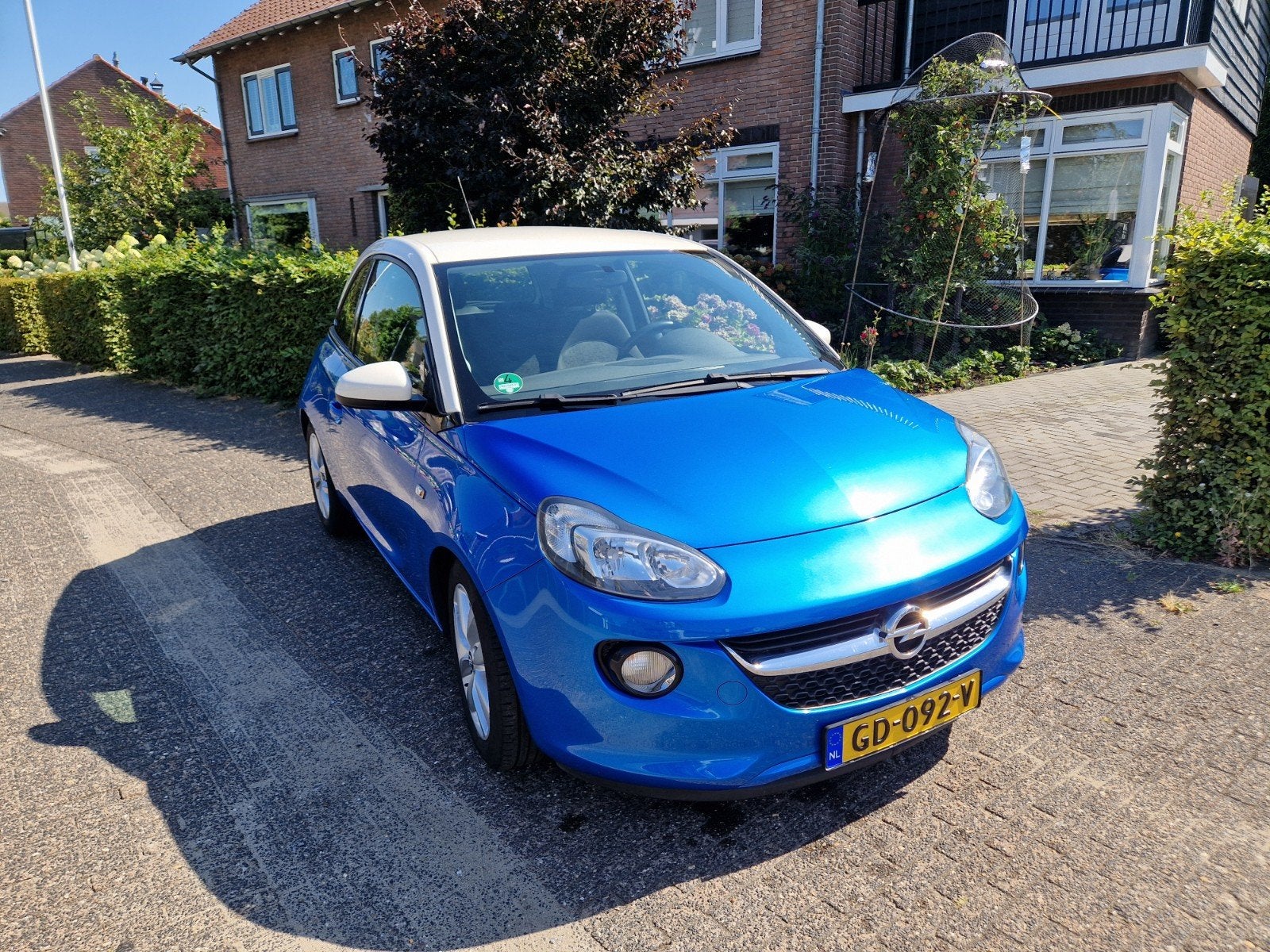 Opel ADAM Automaat Blauw 1.4 Ecofl. 64KW Easytron, Auto's, 40 €/maand, 1398 cc, 4 cilinders, Origineel Nederlands