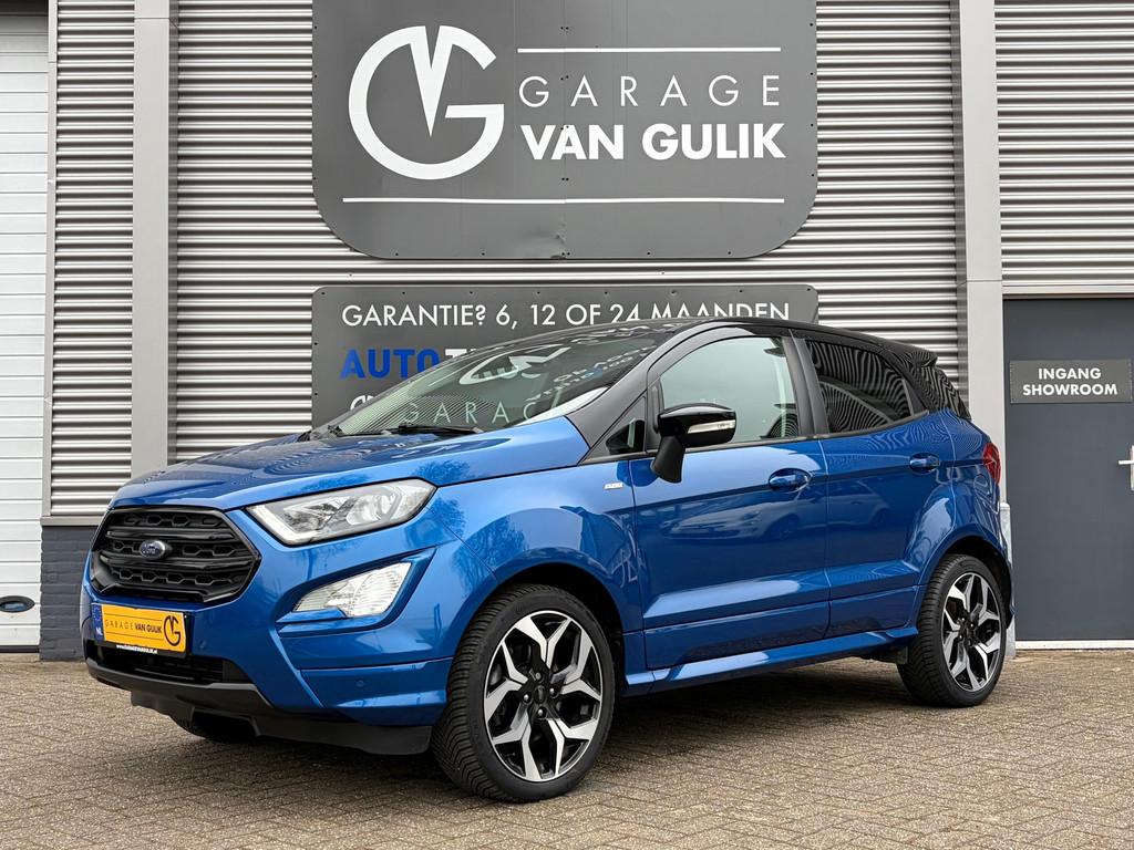 Ford EcoSport 1.0 EcoBoost ST-Line 125PK Automaat,TwoTone,Na, 125 pk, Gebruikt, Ecosport, Blauw