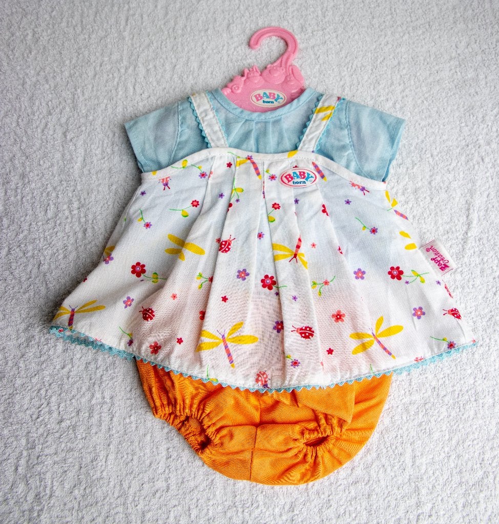 Baby born 3 delig kledingsetje nieuw!, Kinderen en Baby's, Speelgoed | Poppen, Ophalen of Verzenden, Nieuw, Babypop
