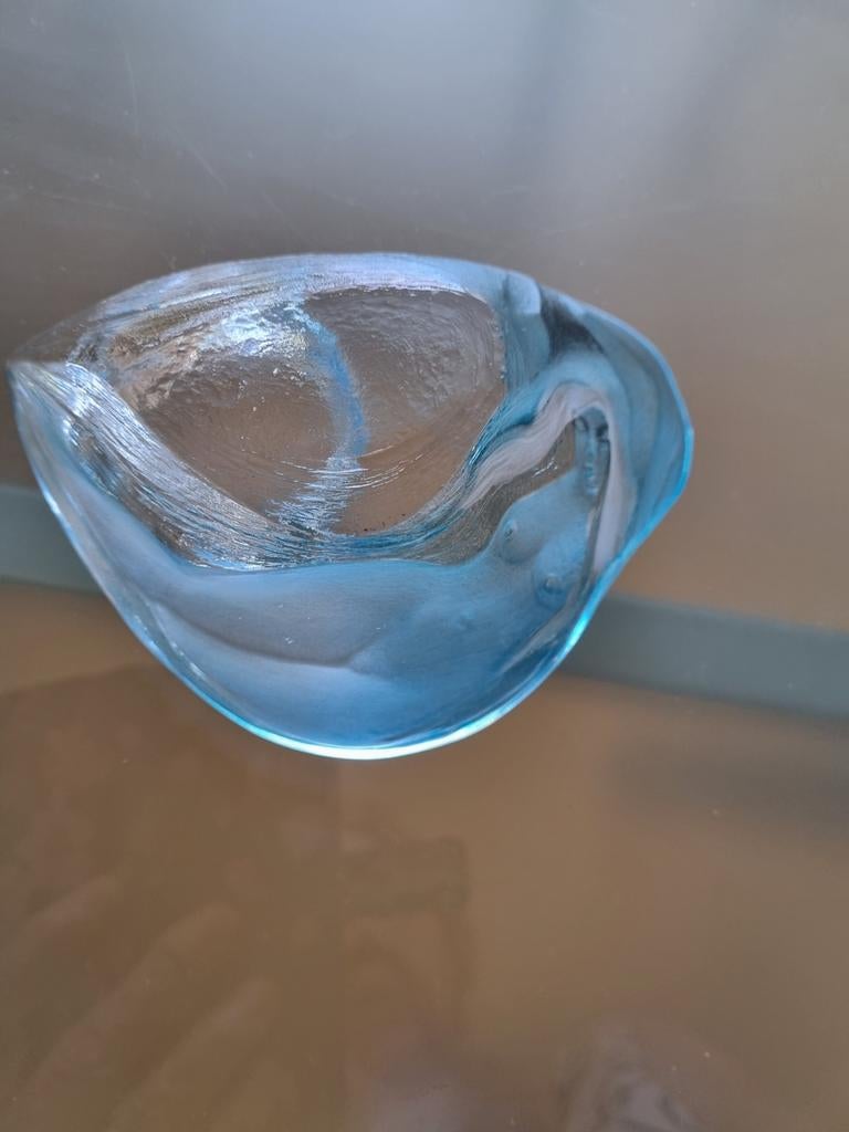 Waxinelichtje, Mats Jonasson, kleur blauw, Ophalen of Verzenden