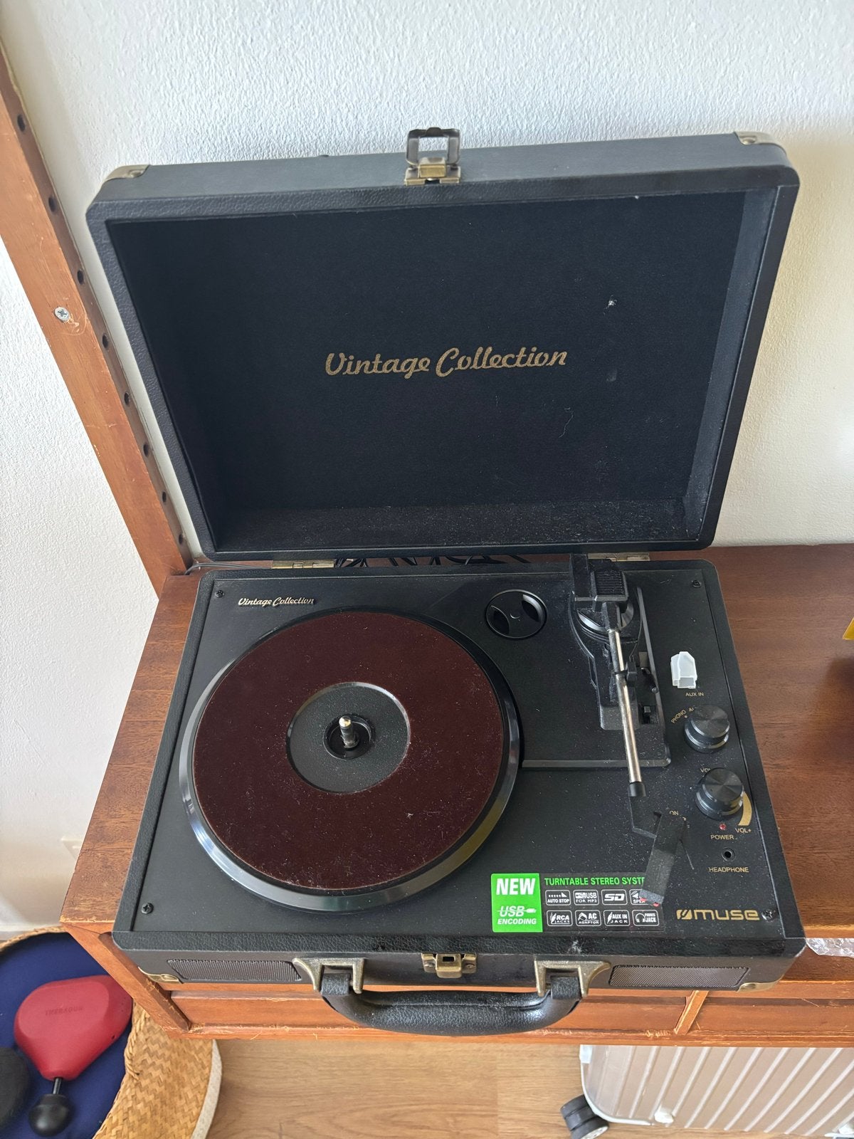 Vintage Collection Platenspeler met USB-encoding, Overige merken, Ophalen of Verzenden, Zo goed als nieuw, USB-aansluiting