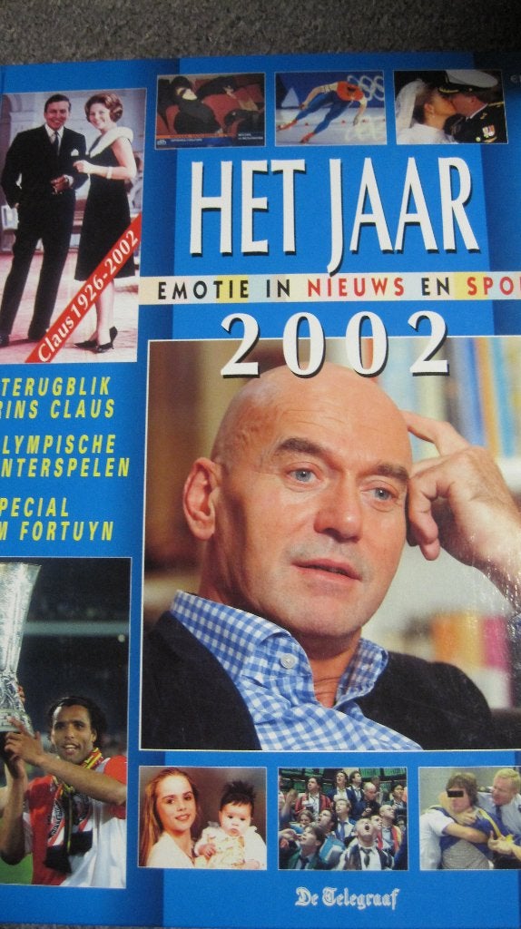 De Telegraaf 2002 - jaaroverzicht, Diverse auteurs, Ophalen of Verzenden, Zo goed als nieuw, Overige onderwerpen