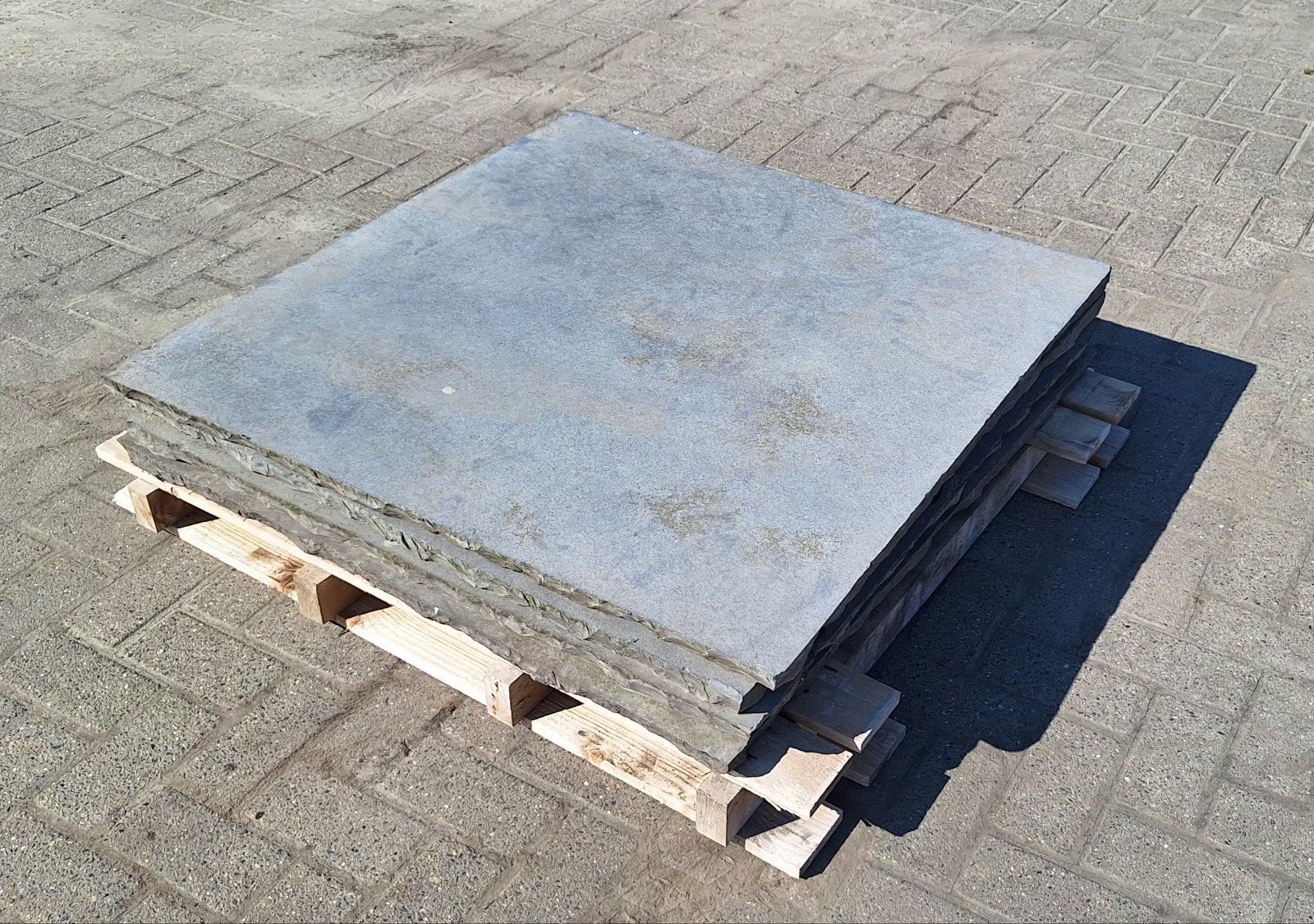 Natuursteen tegels, Tuin en Terras, Tegels en Klinkers, Ophalen, Natuursteen, Minder dan 5 m², Terrastegels