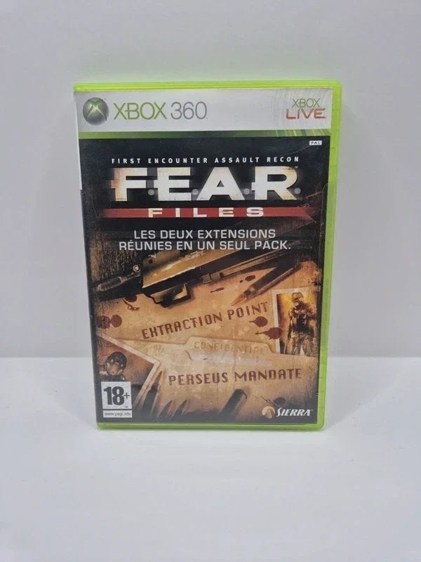 Fear Files Xbox 360, Gebruikt, Vanaf 18 jaar, Ophalen of Verzenden, Microsoft Corporation One Microsoft Way Redmond, WA 98052-6399 United States of America (Verenigde Staten) 📞 Telefoon: +1 425-882-8080 support@microsoft.com