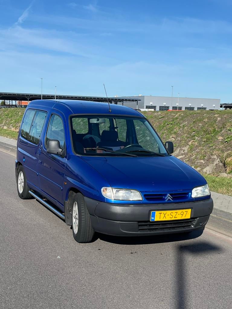 Citroën Berlingo 1.8 I Multispace 1998 Blauw, Voorwielaandrijving, 750 kg, 4 cilinders, Origineel Nederlands