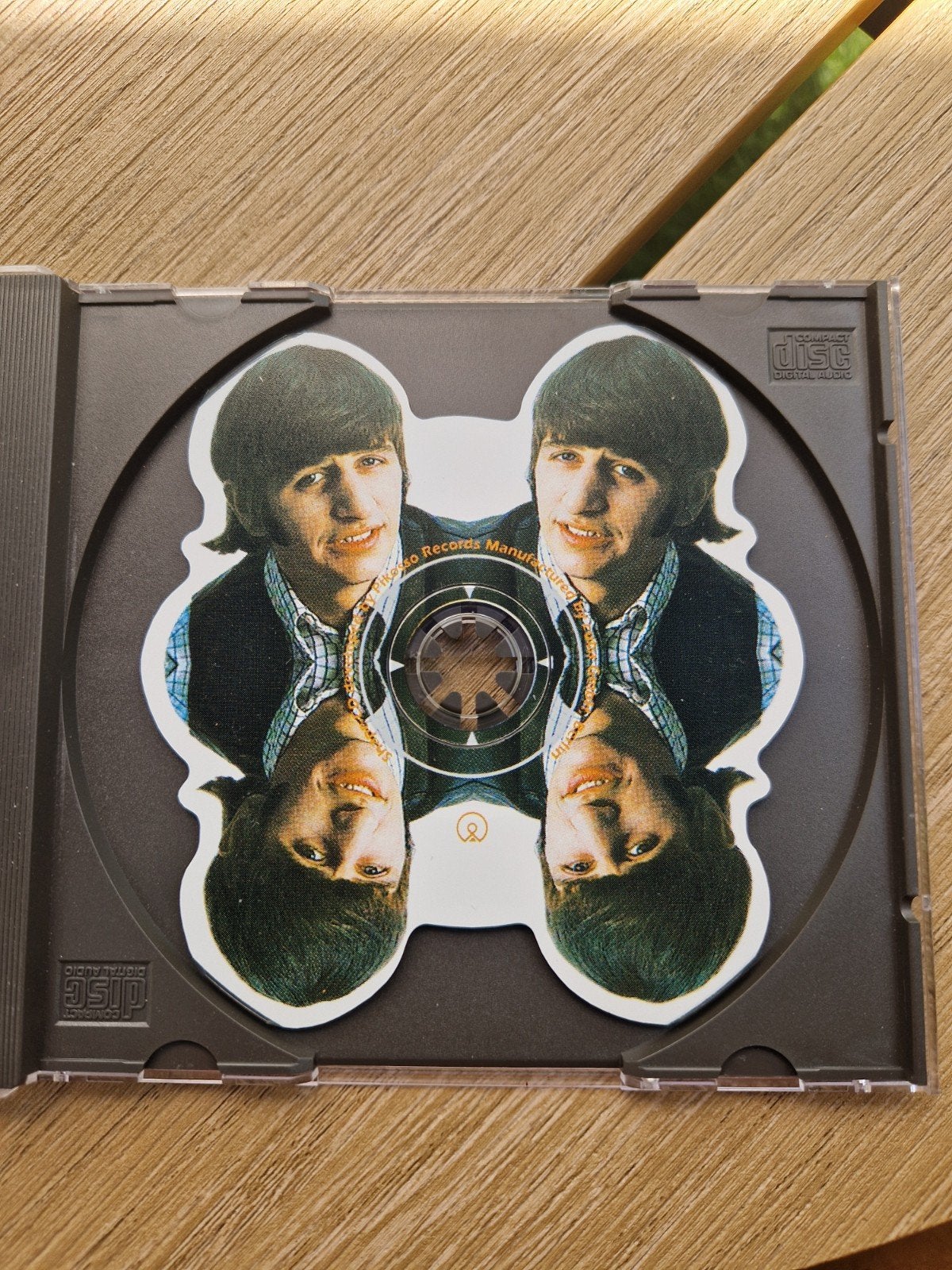 Ringo Starr Shape CD - The Beatles Shaped Disc (Bootleg), Ophalen of Verzenden, Zo goed als nieuw