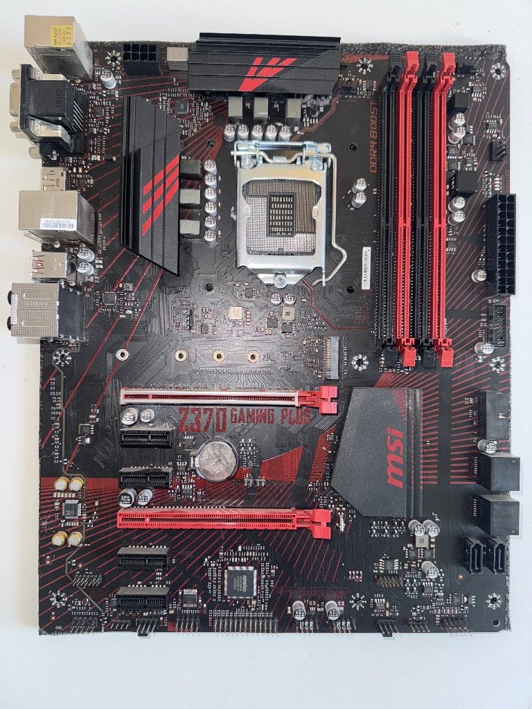 MSI Z370 Gaming Plus, Ophalen, Gebruikt, LGA 1151, DDR4