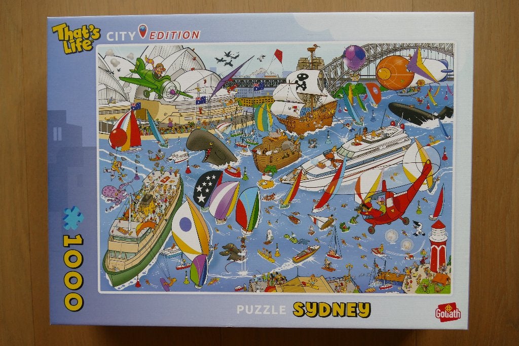 That's Life Sydney Legpuzzel, Ophalen of Verzenden, 500 t/m 1500 stukjes, Zo goed als nieuw, Legpuzzel