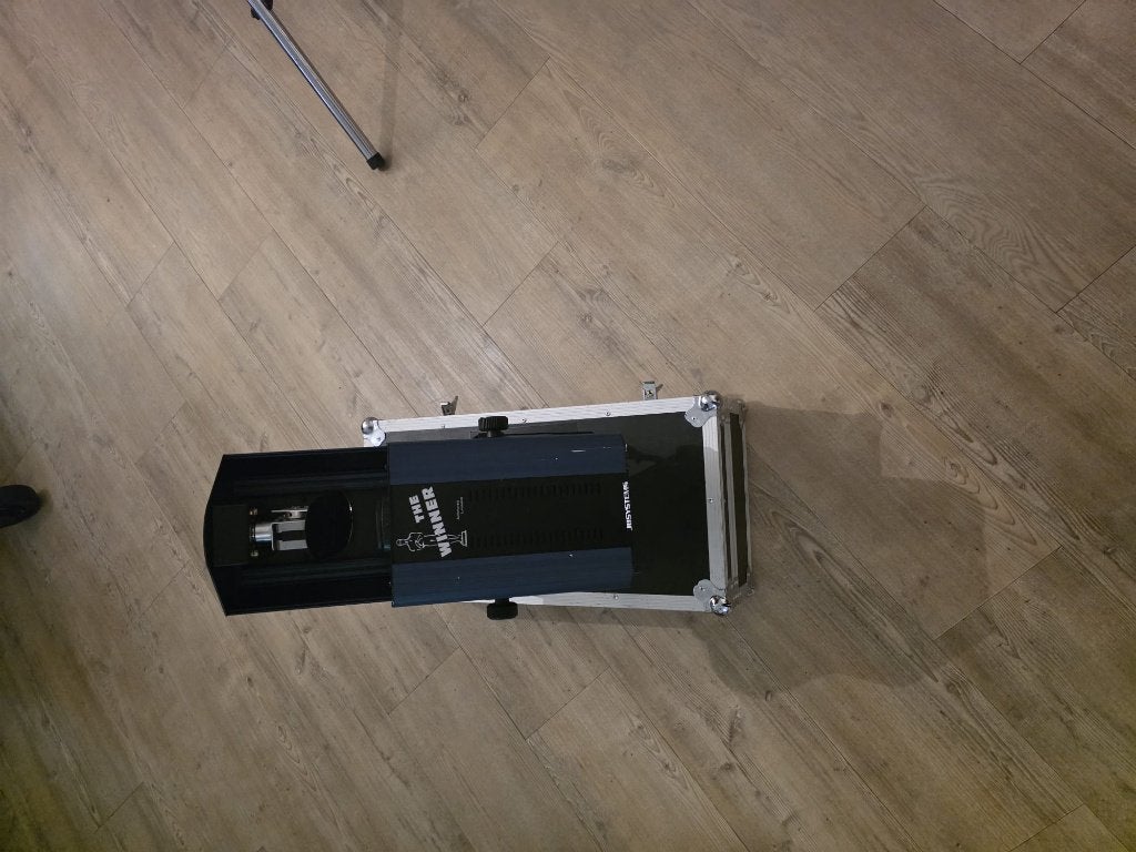 JB Systems The Winner – originele 250W DMX Scanner (2 stuks), Ophalen, Gebruikt, Licht, Geluidgestuurd