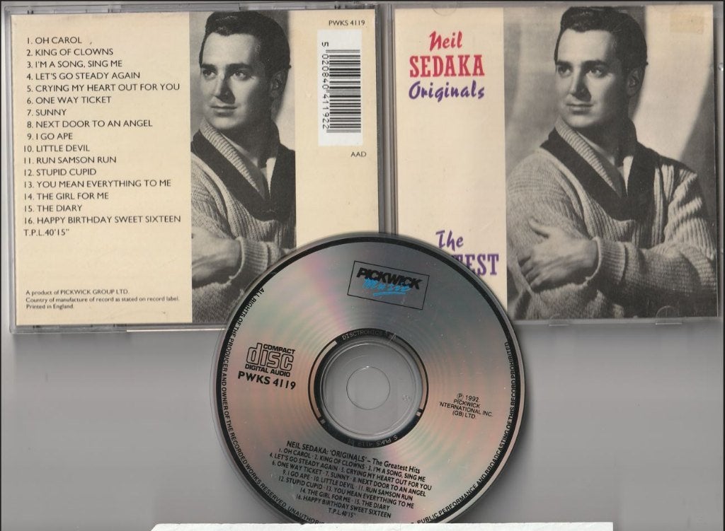 Neil Sedaka - Originals -The Greatest Hits, Ophalen of Verzenden, Gebruikt, Verzamelalbum