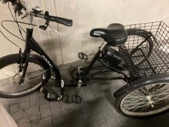 Fiets, Fietsen en Brommers, Fietsen | Driewielfietsen, Ophalen, Gebruikt, Trommelrem, Popal