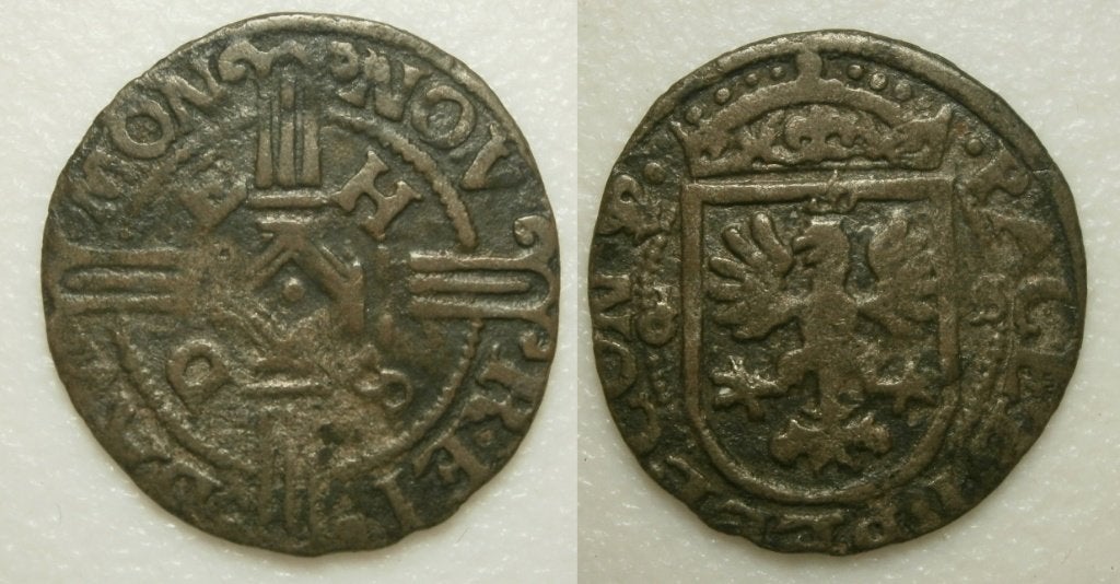 PD70326 Deventer ½ Stuiver ND (1629) mm. Lis, Postzegels en Munten, Munten | Nederland, Ophalen of Verzenden, Vóór koninkrijk