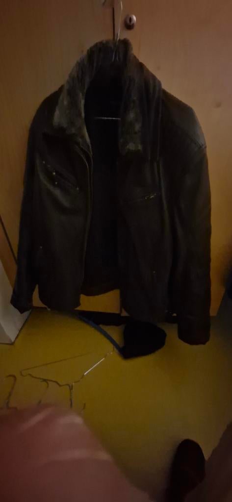 Mundypiel leren jas 4XL, Ophalen of Verzenden